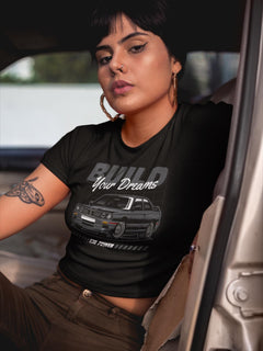 BMW Crop Top "Build Your Dreams" | Car Enthusiast Tee