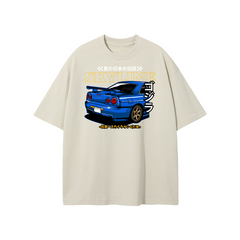 Nissan Skyline GT-R R34 Japanese Legend Oversized T-Shirt
