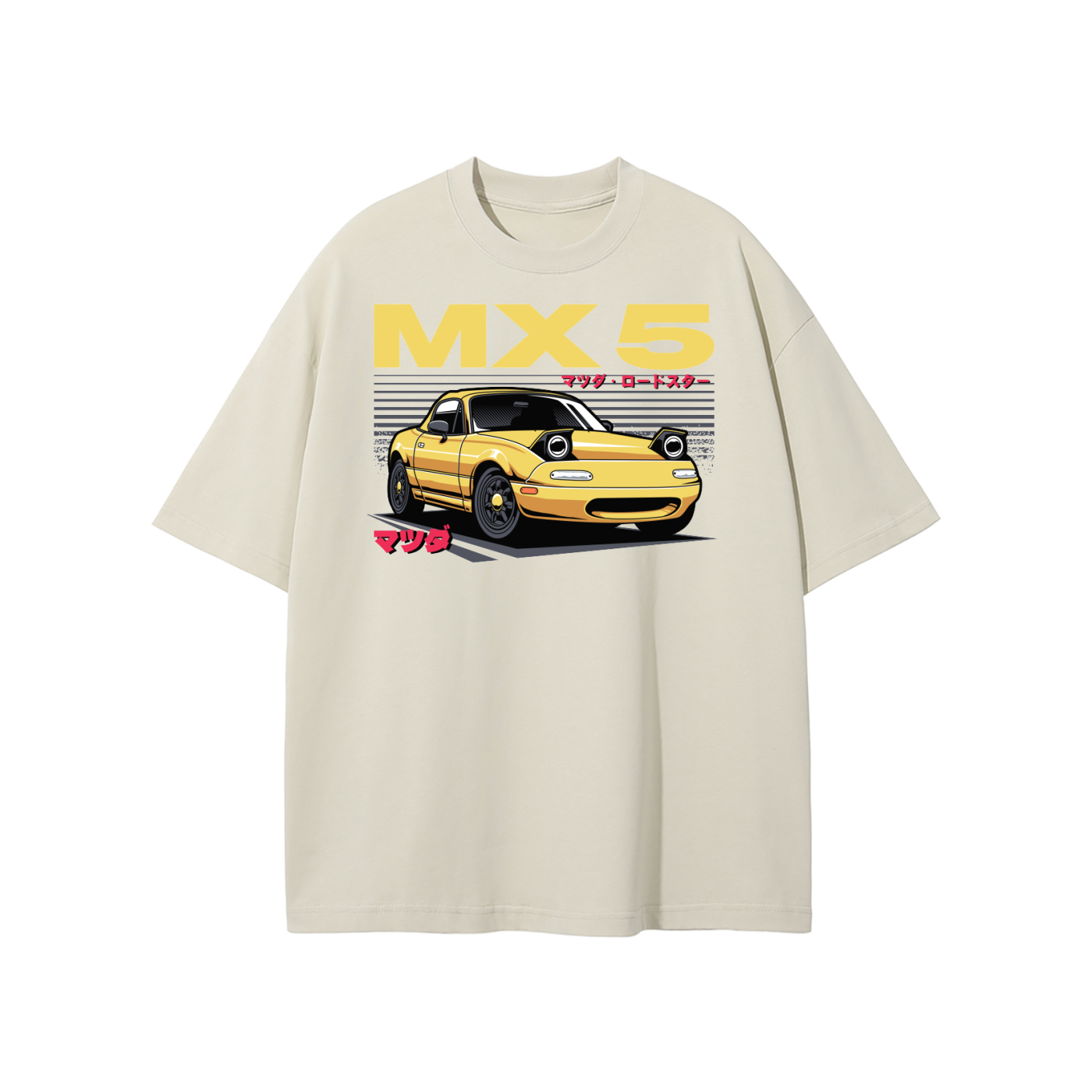 Mazda MX-5 Miata JDM Retro Street T-Shirt