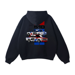 Datsun 510 Racing Hoodie | Men’s Streetwear Cotton-Blend Sweatshirt