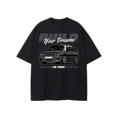 BMW E30 "Build Your Dreams" T-Shirt | Car Enthusiast Streetwear