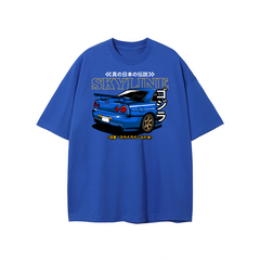 Nissan Skyline GT-R R34 Japanese Legend Oversized T-Shirt