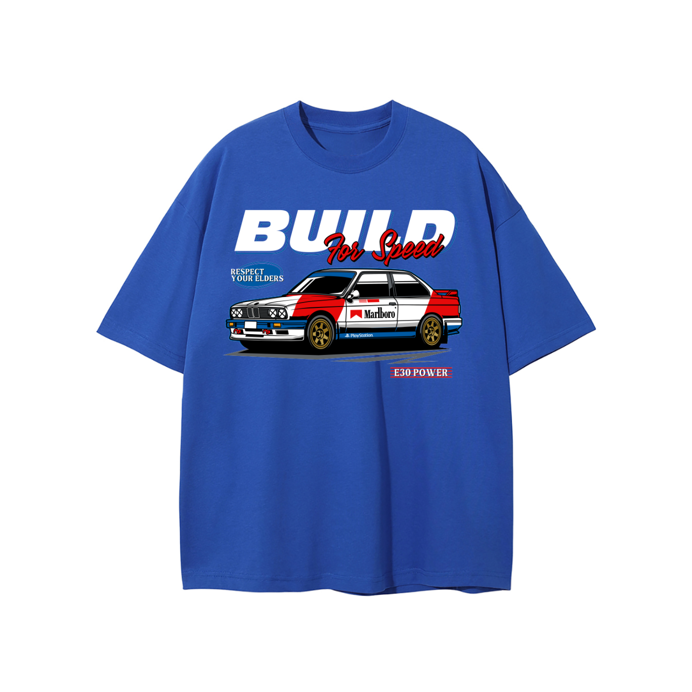 BMW "Build for Speed" T-Shirt | Car Enthusiast Streetwear