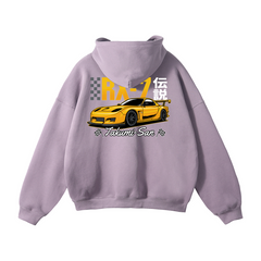 Mazda RX-7 Hoodie | JDM Rotary Legend Streetwear Pullover | Takumi-San Car Enthusiast Sweatshirt
