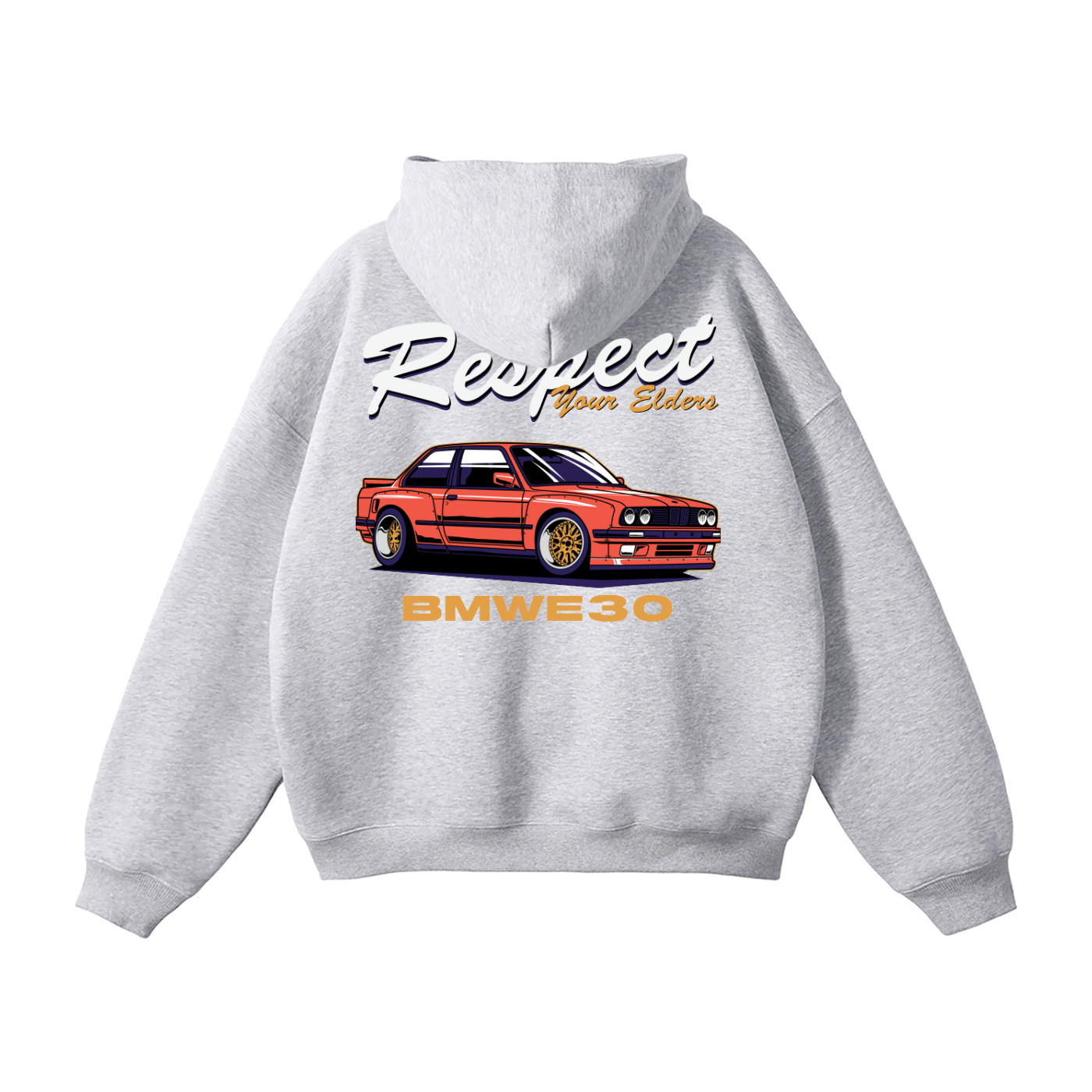 BMW E30 "Respect Your Elders" Hoodie | Car Enthusiast Streetwear