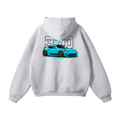 Nissan 370Z Street Build Back Graphic Hoodie\