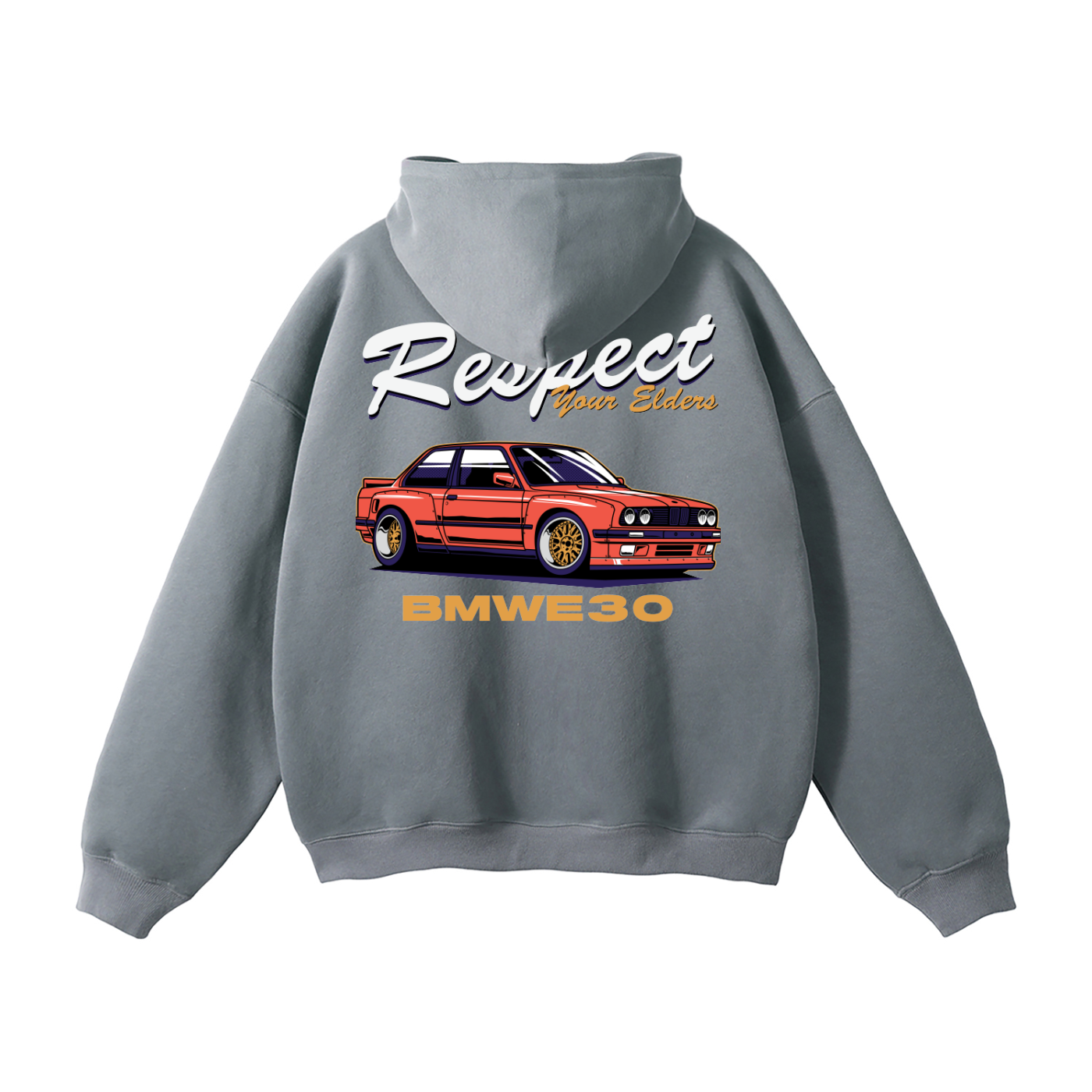 BMW E30 "Respect Your Elders" Hoodie | Car Enthusiast Streetwear