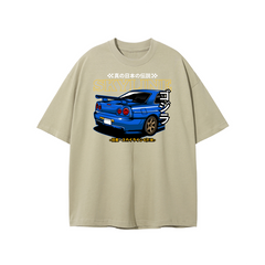 Nissan Skyline GT-R R34 Japanese Legend Oversized T-Shirt