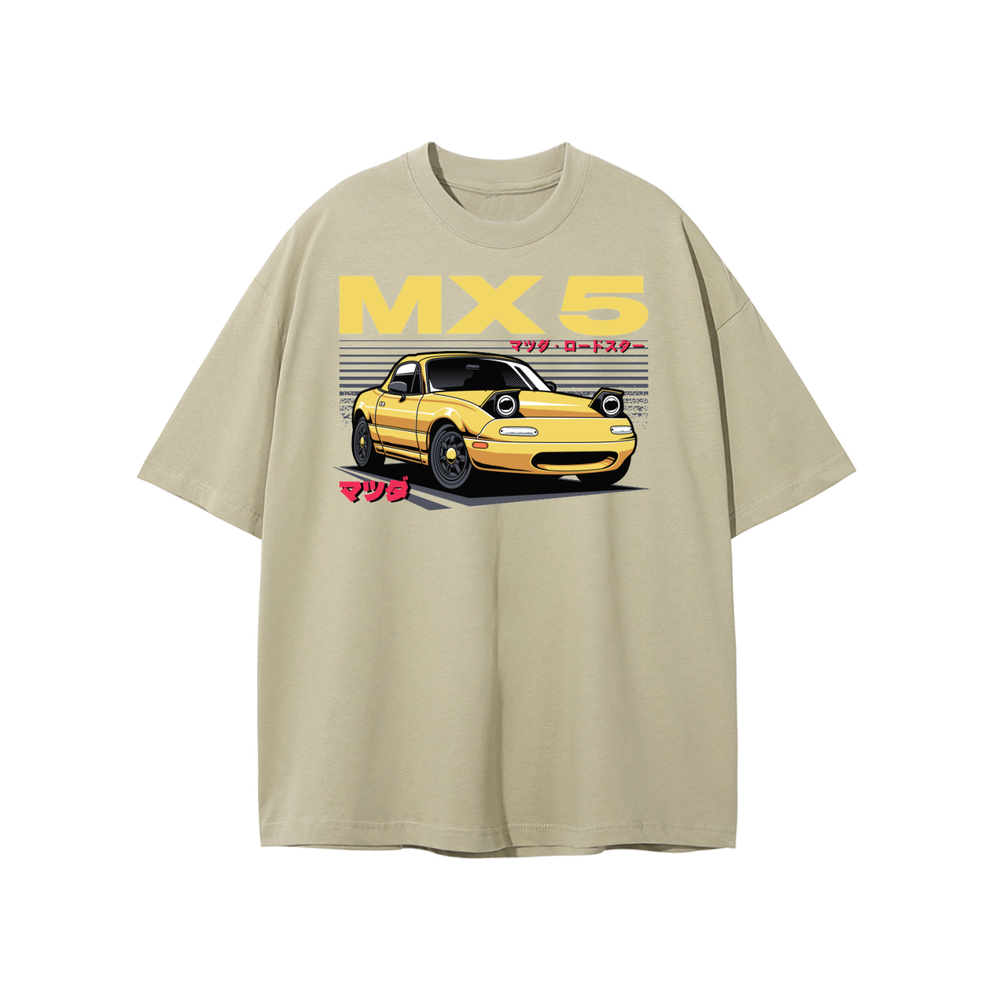 Mazda MX-5 Miata JDM Retro Street T-Shirt