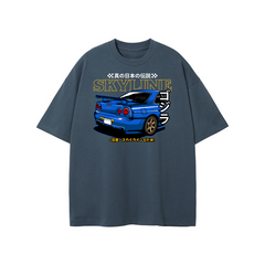Nissan Skyline GT-R R34 Japanese Legend Oversized T-Shirt