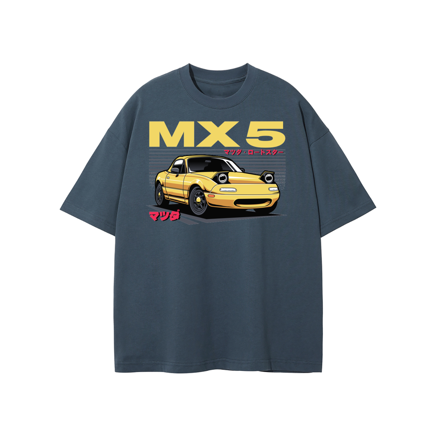Mazda MX-5 Miata JDM Retro Street T-Shirt