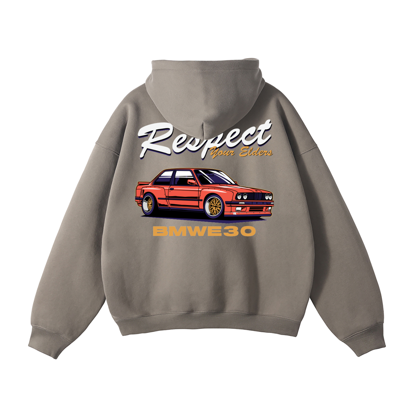 BMW E30 "Respect Your Elders" Hoodie | Car Enthusiast Streetwear