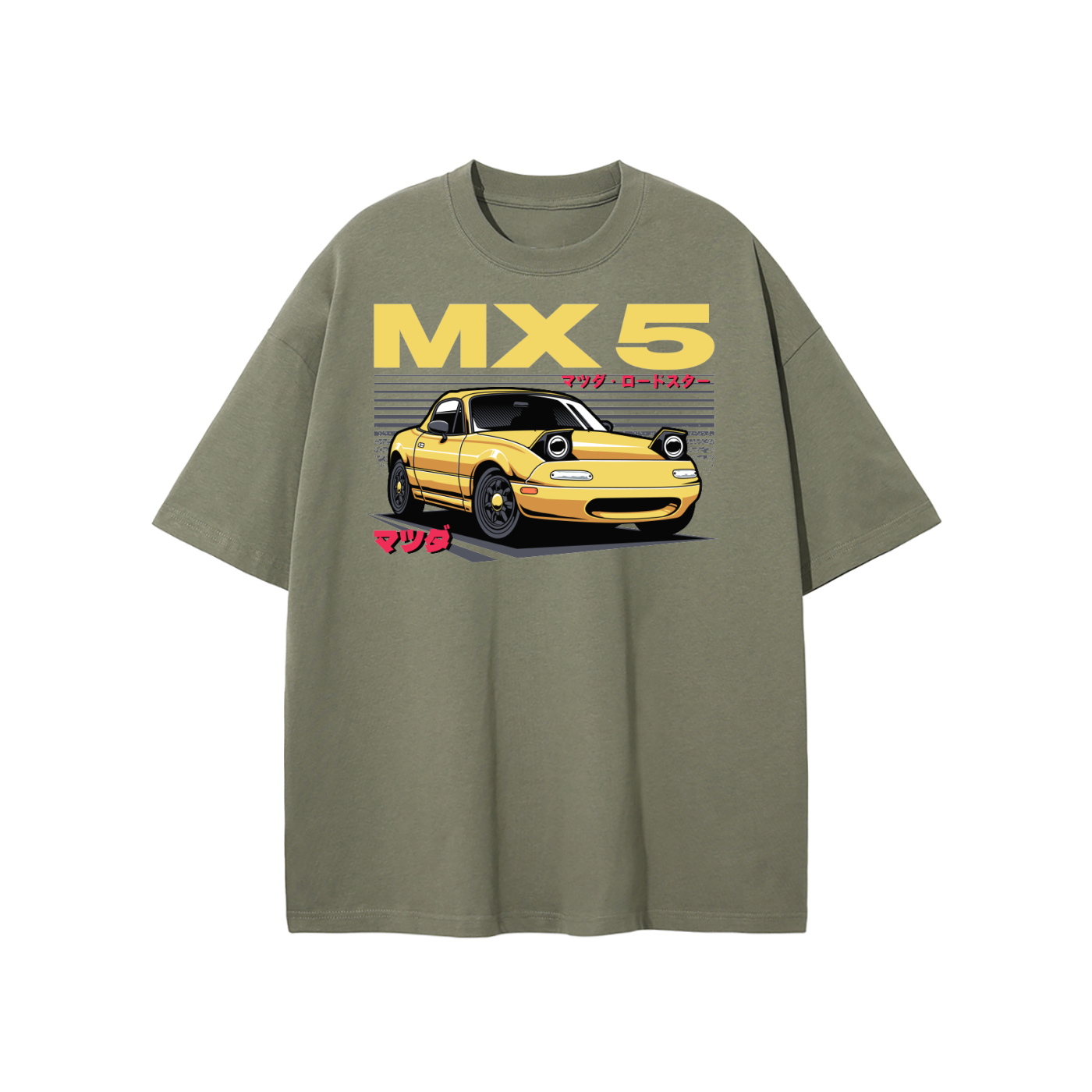 Mazda MX-5 Miata JDM Retro Street T-Shirt