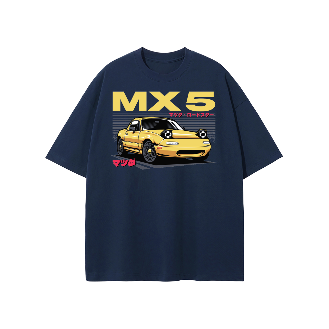 Mazda MX-5 Miata JDM Retro Street T-Shirt