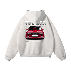 BMW “Respect Your Elders” Hoodie | Bimmers Car Enthusiast Streetwear | Chrome and Cotton Automotive Sweatshirt