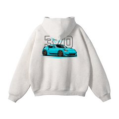 Nissan 370Z Street Build Back Graphic Hoodie\