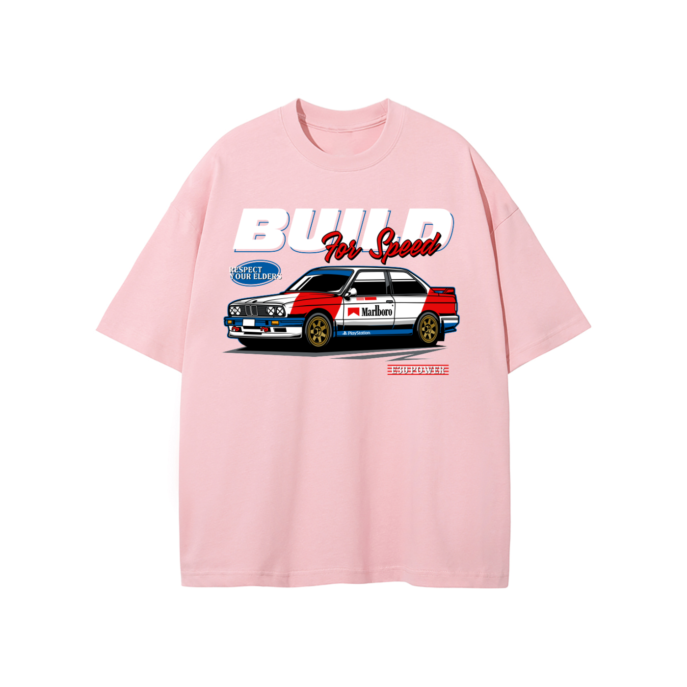 BMW "Build for Speed" T-Shirt | Car Enthusiast Streetwear