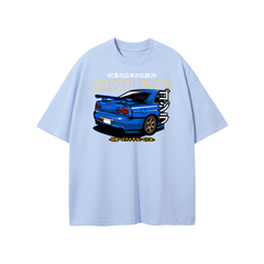 Nissan Skyline GT-R R34 Japanese Legend Oversized T-Shirt