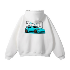 Nissan 370Z Street Build Back Graphic Hoodie\