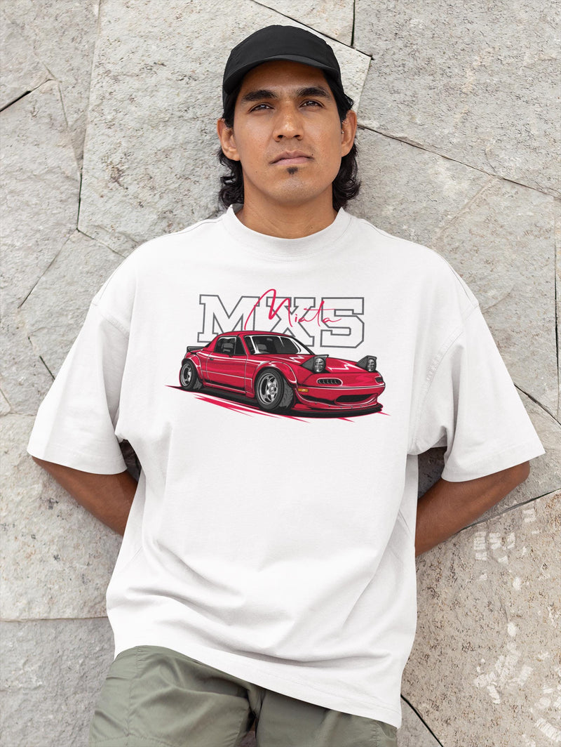 Mazda Miata MX-5 T-Shirt | JDM Car Enthusiast Streetwear Tee | Classic Roadster Automotive Gift
